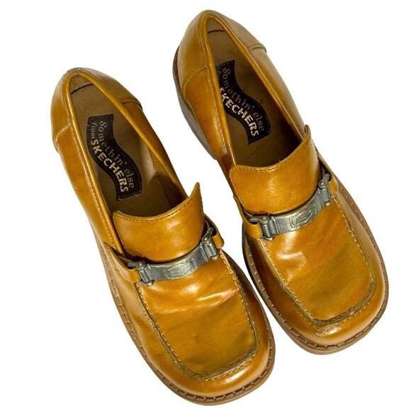 Vintage Skechers Boots Somethin’ Else Chunky Platform Y2K Slip In Size 7.5 - Picture 11 of 13